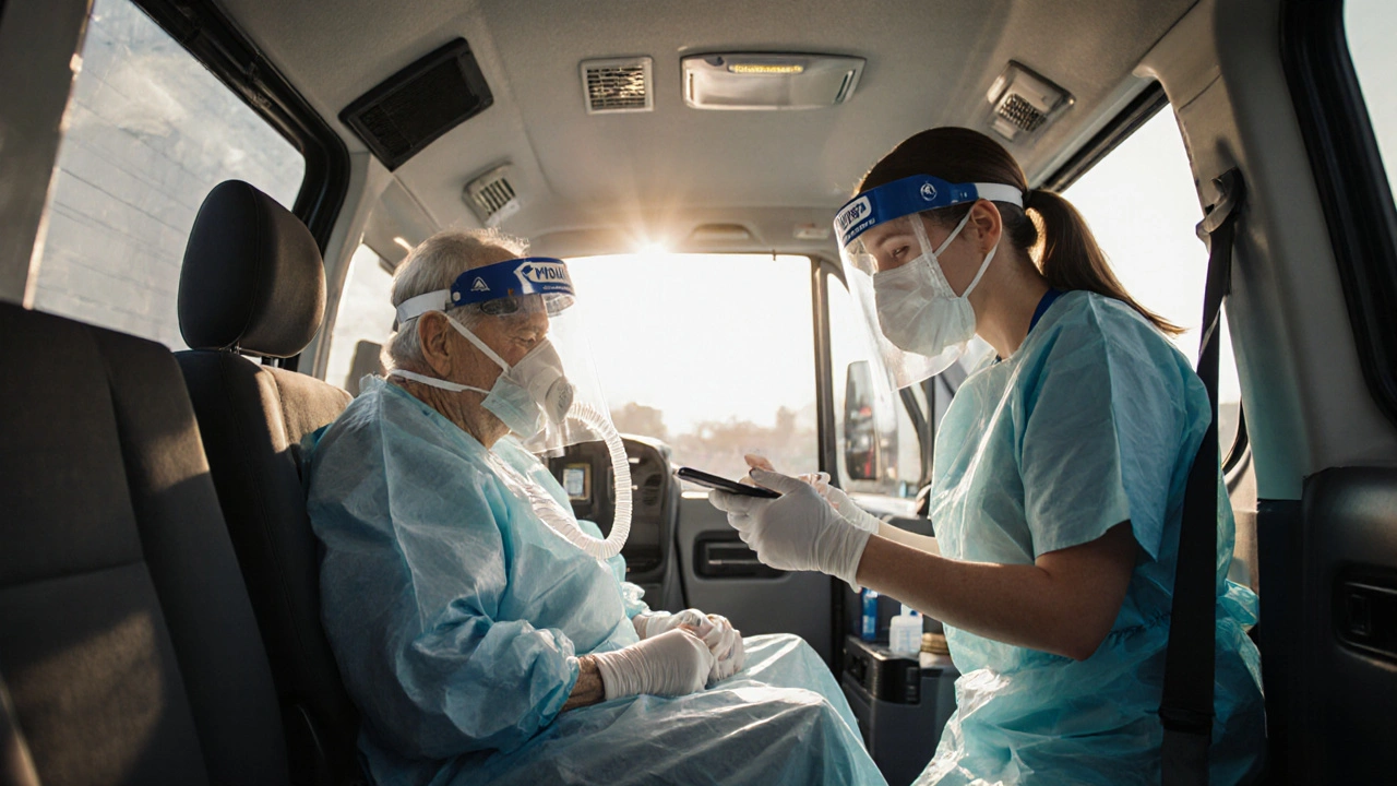 COVID-19 Screening and PPE Protocols for Medical Escort Services