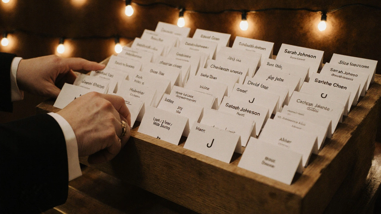 Common Mistakes with Wedding Escort Cards and How to Avoid Them